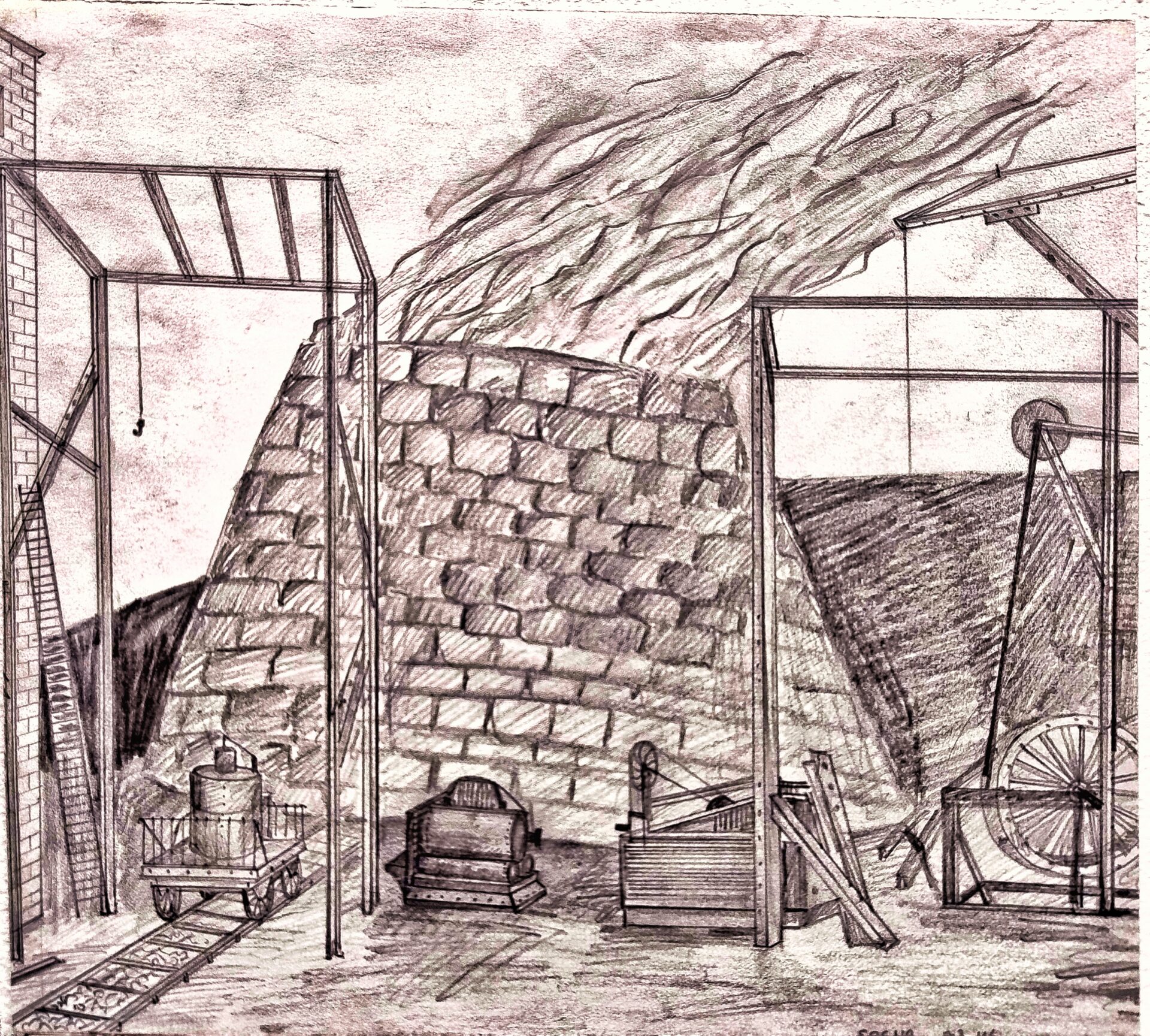 Fabbrica E Ciminiera